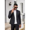 image:imageCOOFANDY Mens Mock Turtleneck Shirts Casual Premium Cotton Short Sleeve Shirt Basic Half Neck TShirtsAll White