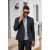 image:imageCOOFANDY Mens Mock Turtleneck Shirts Casual Premium Cotton Short Sleeve Shirt Basic Half Neck TShirtsLight Gray