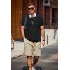 image:imageCOOFANDY Mens TShirts Summer Crew Neck Casual T Shirts Plain Short Sleeve Shirts Basic TeesA Black