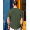 image:imageCOOFANDY Mens TShirts Summer Crew Neck Casual T Shirts Plain Short Sleeve Shirts Basic TeesArmy Green