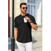 image:imageCOOFANDY Mens TShirts Summer Crew Neck Casual T Shirts Plain Short Sleeve Shirts Basic TeesB Whiteblack