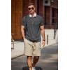 image:imageCOOFANDY Mens TShirts Summer Crew Neck Casual T Shirts Plain Short Sleeve Shirts Basic TeesDark Gray