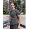 image:imageCOOFANDY Mens TShirts Summer Crew Neck Casual T Shirts Plain Short Sleeve Shirts Basic TeesDark Gray