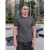 image:imageCOOFANDY Mens TShirts Summer Crew Neck Casual T Shirts Plain Short Sleeve Shirts Basic TeesDark Gray