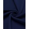 image:imageCOOFANDY Mens Zipper Polo Shirt Casual Knit Short Sleeve Polo T Shirt Classic Fit ShirtsNavy Bluesolidnew