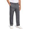image:imageCOOFANDY Mens Casual Chinos Pants Classic Relaxed Fit Khaki Pants Wrinkle Free Stretch Dress PantsDark Grey