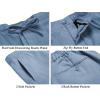 image:imageCOOFANDY Mens 2 Piece Linen Suits Set Regular Fit Casual Lightweight Linen Suit Blazer Jacket and PantsLight Blue