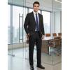 image:imageCOOFANDY Mens Suits 2 Piece Classic Fit Casual Suits Sets 2 Button Blazer Jacket And Dress Pants For Wedding Business PromBlack