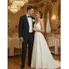 image:imageCOOFANDY Mens Suits 2 Piece Classic Fit Casual Suits Sets 2 Button Blazer Jacket And Dress Pants For Wedding Business PromBlack