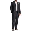 image:imageCOOFANDY Mens Linen Suits 2 Piece Regular Fit Suits Set Casual Lightweight Blazer Jacket and Pants for Summer WeddingBlack