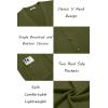 image:imageCOOFANDY Mens Cardigan Sweater Long Sleeve Lightweight Casual V Neck Button Down Knitted Sweater with PocketsArmy Green
