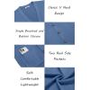 image:imageCOOFANDY Mens Cardigan Sweater Long Sleeve Lightweight Casual V Neck Button Down Knitted Sweater with PocketsBlue