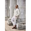 image:imageCOOFANDY Mens Cardigan Sweater Long Sleeve Lightweight Casual V Neck Button Down Knitted Sweater with PocketsIvory
