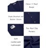image:imageCOOFANDY Mens Cardigan Sweater Long Sleeve Lightweight Casual V Neck Button Down Knitted Sweater with PocketsNavy Blue