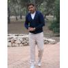 image:imageCOOFANDY Mens Cardigan Sweater Long Sleeve Lightweight Casual V Neck Button Down Knitted Sweater with PocketsNavy Blue