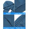 image:imageCOOFANDY Mens Tracksuit 2 Piece Hoodie Sweatsuit Sets Casual Jogging Athletic SuitsGray Blue Black