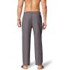 image:imageCOOFANDY Mens Cotton Linen Pants Loose Fit Casual Drawstring Dress Pants Beach Summer Lightweight TrousersDark Grey