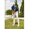 image:imageCOOFANDY Mens Polo Shirt Golf Quick Dry Performance Short Sleeve Moisture Wicking Athletic Polo Collared Tennis TShirtDark Blue