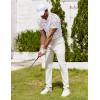 image:imageCOOFANDY Mens Polo Shirt Golf Quick Dry Performance Short Sleeve Moisture Wicking Athletic Polo Collared Tennis TShirtWhite Paint Splatter