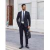 image:imageCOOFANDY Mens Dress Shirt Solid Long Sleeve Wrinkle Free Formal Shirt Business Button Down Shirts with PocketWhite