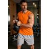 image:imageCOOFANDY Mens Sleeveless Shirt Quick Dry Workout Tank Top Gym Muscle T Shirts Sport Athletic Tanks Moisture WickingOrange