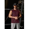 image:imageCOOFANDY Mens Sleeveless Shirt Quick Dry Workout Tank Top Gym Muscle T Shirts Sport Athletic Tanks Moisture WickingWine Red
