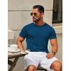 image:imageCOOFANDY Mens TShirts Short Sleeve Crew Neck T Shirts Casual Classic Basic Tee ShirtsDark Blue
