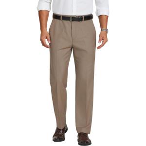 image:imageCOOFANDY Mens Dress Pants Classic Fit Flat Front Suit Pants Expandable Waist Straight Dress SlacksKhaki