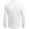 image:imageCOOFANDY Mens Rose Shiny Shirt Luxury Flowered Printed Button Down ShirtWhite