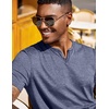 image:imageCOOFANDY Mens T Shirts Short Sleeve Casual V Neck TShirt Soft Notch Neck Tee Classic Plain Shirts1navy Blue