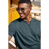 image:imageCOOFANDY Mens T Shirts Short Sleeve Casual V Neck TShirt Soft Notch Neck Tee Classic Plain ShirtsLake Green