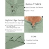 image:imageCOOFANDY Mens T Shirts Short Sleeve Casual V Neck TShirt Soft Notch Neck Tee Classic Plain ShirtsLight Green