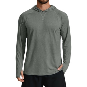 image:imageCOOFANDY Mens UPF 50 Fishing Shirt Lightweight Quick Dry UV Sun Protection Hoodie Long Sleeve SPF Hiking Running Rash GuardMilitary Green
