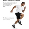 image:imageCOOFANDY 3 Pack Mens Athletic TShirts Short Sleeve  Quick Dry Moisture Wicking Workout Shirts for Running Gym CasualAwhiteWhiteWhite3 Pack