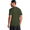 image:imageCOOFANDY 3 Pack Mens Athletic TShirts Short Sleeve  Quick Dry Moisture Wicking Workout Shirts for Running Gym CasualZarmy Green