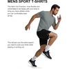 image:imageCOOFANDY 3 Pack Mens Athletic TShirts Short Sleeve  Quick Dry Moisture Wicking Workout Shirts for Running Gym CasualZblackLight GreyRoyal Blue3 Pack