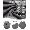 image:imageCOOFANDY Men Long Sleeve Henley Shirs Casual Basic T Shirts Soild Button Tees with PocketsDark Grey