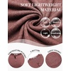 image:imageCOOFANDY Men Long Sleeve Henley Shirs Casual Basic T Shirts Soild Button Tees with PocketsPurple Red