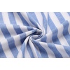image:imageCOOFANDY Mens Cotton Linen Henley TShirt Long Sleeve Hippie Casual Beach TShirtsBlue White Striped