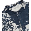 image:imageCOOFANDY Mens Cotton Linen Henley TShirt Long Sleeve Hippie Casual Beach TShirtsNavy Tiedye