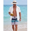 image:imageCOOFANDY Mens Cotton Shirts Short Sleeve Button Down Shirts Casual Beach Summer Cuban Collar ShirtWhite