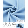 image:imageCOOFANDY Mens Dress Shirts Long Sleeve Button Down Formal Shirt Regular Fit Solid Business Casual ShirtsLight Blue