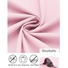 image:imageCOOFANDY Mens Dress Shirts Long Sleeve Button Down Formal Shirt Regular Fit Solid Business Casual ShirtsPink