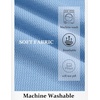 image:imageCOOFANDY Mens Knit TShirts Casual Short Sleeve Crewneck Shirt Textured Pullover TeesLight Blue