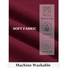 image:imageCOOFANDY Mens Knit TShirts Casual Short Sleeve Crewneck Shirt Textured Pullover TeesWine Red