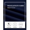image:imageCOOFANDY Mens Muscle T Shirts Short Sleeve Slim Fit Tshirts Gym Workout Athletic Crewneck ShirtDark Blue