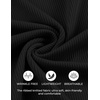 image:imageCOOFANDY Mens Muscle TShirts VNeck Slim Fit Workout Shirt Short Sleeve Longline Gym Athletic Tee ShirtsSolid Colorblack