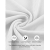 image:imageCOOFANDY Mens Muscle TShirts VNeck Slim Fit Workout Shirt Short Sleeve Longline Gym Athletic Tee ShirtsSolid Colorwhite