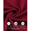 image:imageCOOFANDY Mens Muscle TShirts VNeck Slim Fit Workout Shirt Short Sleeve Longline Gym Athletic Tee ShirtsSolid Colorwine Red