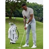 image:imageCOOFANDY Mens Polo Shirts 100 Cotton Heavyweight Short Sleeve Button Golf Shirts Classic Pullover Ribbed Collar and CuffsGrey